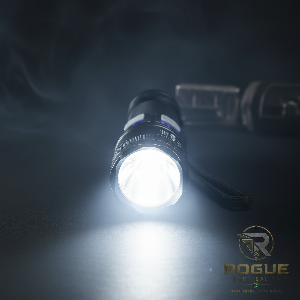 Rogue Tactical SA™ | Tactical Flashlight – Beam Shot