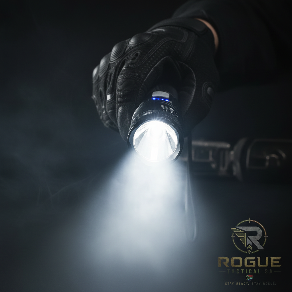 Rogue Tactical SA™ | Tactical Flashlight – Lifestyle Shot